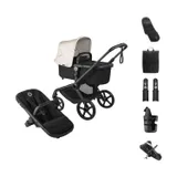 Bugaboo Fox 5 Renew Kinderwagen 2-in-1 - Essential Bundle - Black / Misty White