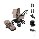 Bugaboo Fox 5 Renew Kinderwagen 4-in-1 - Bundle - Black / Desert Taupe