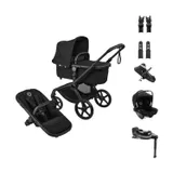Bugaboo Fox 5 Renew Kinderwagen 4-in-1 - Bundle - Black / Heritage Black