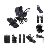 Bugaboo Fox 5 Renew Kinderwagen 4-in-1 - Newborn Paket - Black / Deep Indigo