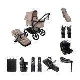 Bugaboo Fox 5 Renew Kinderwagen 4-in-1 - Newborn Paket - Black / Desert Taupe