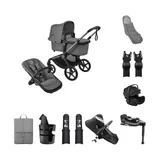 Bugaboo Fox 5 Renew Kinderwagen 4-in-1 - Newborn Bundel - Graphite / Moon Grey