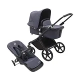 Bugaboo Fox Cub Kinderwagen 2-in-1 - Black /  Blue Stormy
