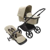 Bugaboo Fox Cub Kinderwagen 2-in-1 - Black / Desert Beige