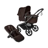 Bugaboo Fox 5 Renew Complete Kinderwagen - Black/Cocoa Brown 