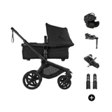 Bugaboo Fox 5 Renew Kinderwagen 4-in-1 - Black / Heritage Black | Bugaboo Otter by Nuna Autostoel
