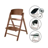 Cybex Click & Fold Kinderstuhl 4-in-1 - All Natural Dark / Dark Natural