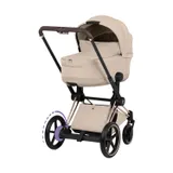Cybex e-Priam 5 Style Kinderwagen 2-in-1 - Rosegold/Cozy Beige