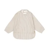 Cam Cam Copenhagen Classic Stripes Lätzchen Mit Ärmeln - Camel