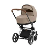 Cybex Priam 4 Kinderwagen 2-in-1 - Chrome Brown / Chrome - Cozy Beige