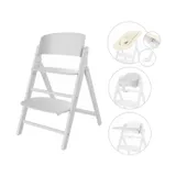 Cybex Click & Fold Kinderstuhl 4-in-1 - All White / White