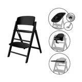 Cybex Click & Fold Hochstuhl 4-in-1 - Stunning Black / Black