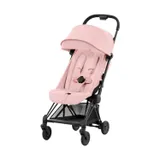Cybex Coya Buggy - Matt Black Frame - Peach Pink