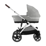 Cybex Gazelle S Kinderwagen 2-in-1 - Silver - Stone Grey / Mid Grey