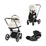 Cybex Priam 4 Kinderwagen Set 3-in-1 - Off White