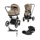Cybex Priam 4 Kinderwagen Set 4-in-1 - Cozy Beige