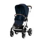 Cybex Talos S Lux Kinderwagen - Silver - Ocean Blue / Navy Blue
