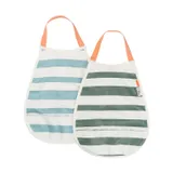 Done By Deer Stripes Slab - 2 Stuks - Blue/Green