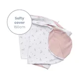 Doomoo Softy Voedingskussenhoes - Flower Pink