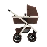 Dubatti Two E2 Kinderwagen 2-in-1 - Chalk-Brown / Walnut Brown