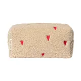 Studio Noos Teddy Hearts Etui - Ecru