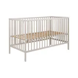 Europe Baby Solid Beech Babybett - 60 x 120 cm - Oatmeal