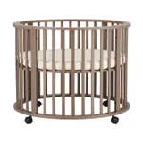 Europe Baby Circa Runder Laufstall - Chestnut