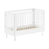 Vipack Babybett - Forrest Beech- 60 x 120 cm - Weiß