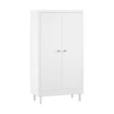 Vipack Kleiderschrank - Forrest - 2-türig - Buche Weiß