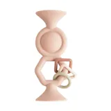 Mushie Hexapop Suction Toy - Blush