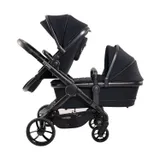 ICandy Peach 7 Geschwisterwagen - Essential Bundle - Black