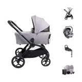 ICandy Core 2 Kinderwagen 3-in-1 - Complete Travel Bundel - Storm Grey