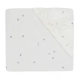 Jollein Spannbettlaken Kleinkindbett - Jersey - 70/75 x 140/150 cm - Twinkling Sea Green