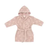 Jollein Miffy Jacquard Badjas - Wild Rose -  1-2 Jaar