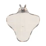 Jollein Wickeldecke Bunny - Kariert - Boucle