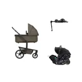 Joolz Day 5 Kinderwagen 4-in-1 - Hazel Brown | Doona X Autositz| Doona X Isofix Base