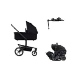 Joolz Day 5 Kinderwagen 4-in-1 - Space Black | Doona X Autositz| Doona X Isofix Base
