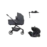Joolz Hub 2 Kinderwagen 4-in-1 - Stone Grey | Doona X Autostoeltje | Doona X Isofix Base