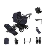 Bugaboo Donkey 6 Mono Ultieme Newborn Bundel - Black/Deep Indigo
