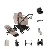 Bugaboo Donkey 6 Mono Ultieme Newborn Bundel - Black/Desert Taupe