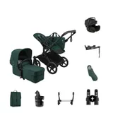 Bugaboo Donkey 6 Mono Ultieme Newborn Bundel - Black/Fern Green
