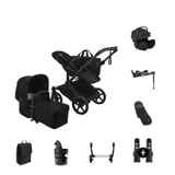 Bugaboo Donkey 6 Mono Ultieme Newborn Bundel - Black/Heritage Black