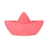 Oli & Carol Bade- und Beißspielzeug Origami Boot - Pink