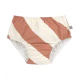 Lässig Stripes Zwemluier - Maat 62/68 - Clay/Sea Salt