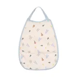 Lässig Slabbetje Medium - Happy Fruits - Light Blue