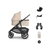 UPPAbaby VISTA V3 Kinderwagen Bundle - Liam | Dubatti by Römer Babysafe Pro Autositz | Dubatti by Römer Vario Base 5Z