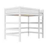 Life Time Hochbett Premium - Weiß Lackiert - 177 cm - 120 cm