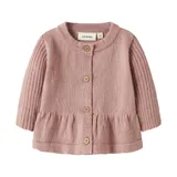 Lil’ Atelier Gebreid Vest - Maat 56 - Fawn