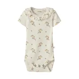 Lil’ Atelier Flower Romper - Maat 56 - Coconut Milk