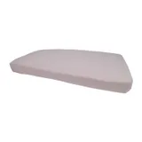Lodger Slumber Solid Spannbettlaken - 40 x 80 cm - Powder